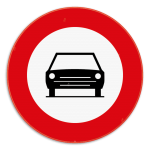 VERKEERSBORD C5