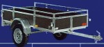 ONGEREMDE AANHANGWAGEN