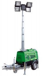 MOBIELE LICHTMAST (HYDRAULISCH)&nbsp;  &nbsp;  &nbsp;  &nbsp;   !!!NIEUW!!!